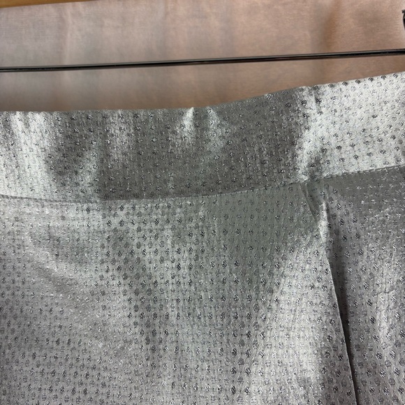 Pink Tartan Metallic Pleat Skirt 8 - Picture 3 of 7